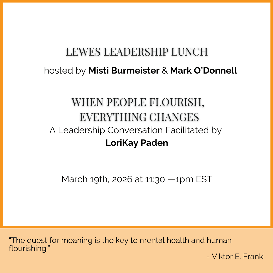 Lewes Leadership Lunch - March 2026