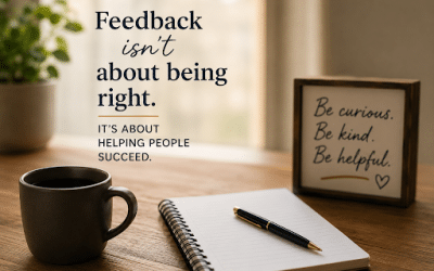 Feedback Isn’t About Being Right