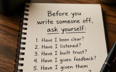 Before You Write Someone Off… Read This